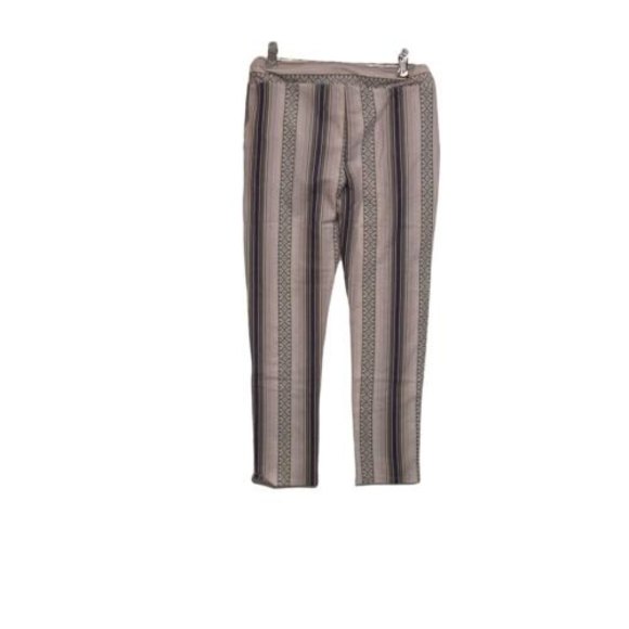 Easel Womens Stripe Pants Size S NEW Look of Linen Comfort of Cotton Easy Summer - Picture 3 of 9